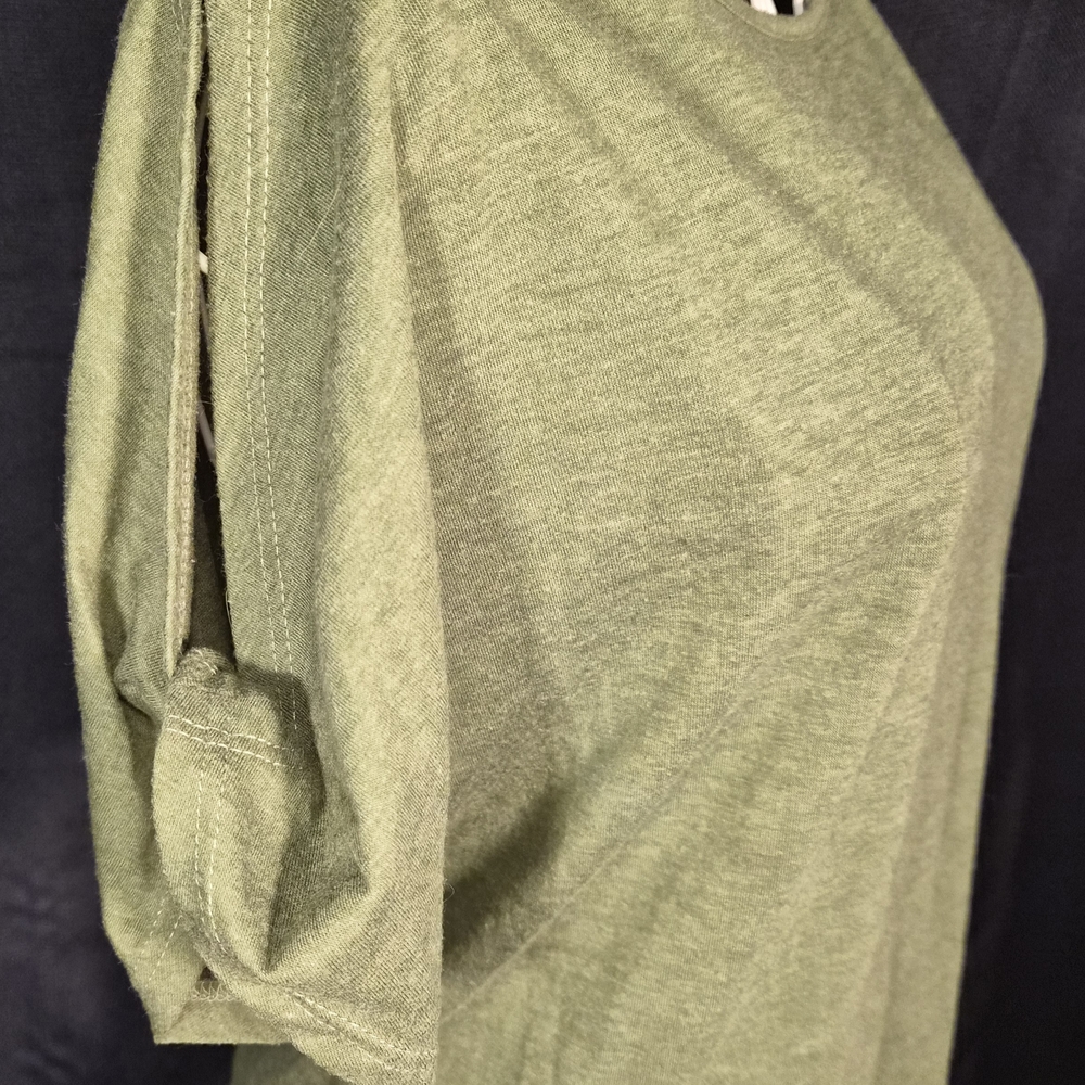 Olive Green Short Sleeve Tee - Picture 3 of 5